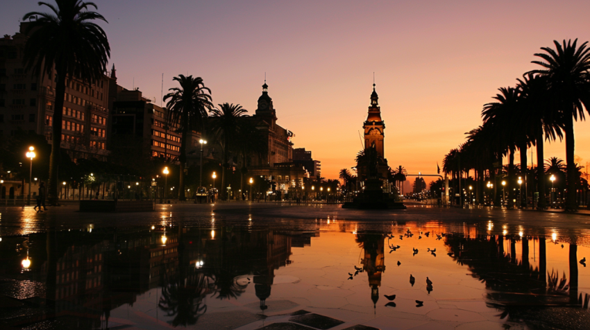 Plaza Espana at sunset Montevideo Uruguay February 200 1712410997 3