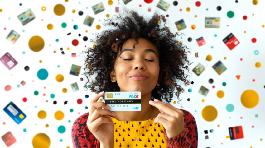 Collage of woman holding credit card surrounded by fin 1712442889 1